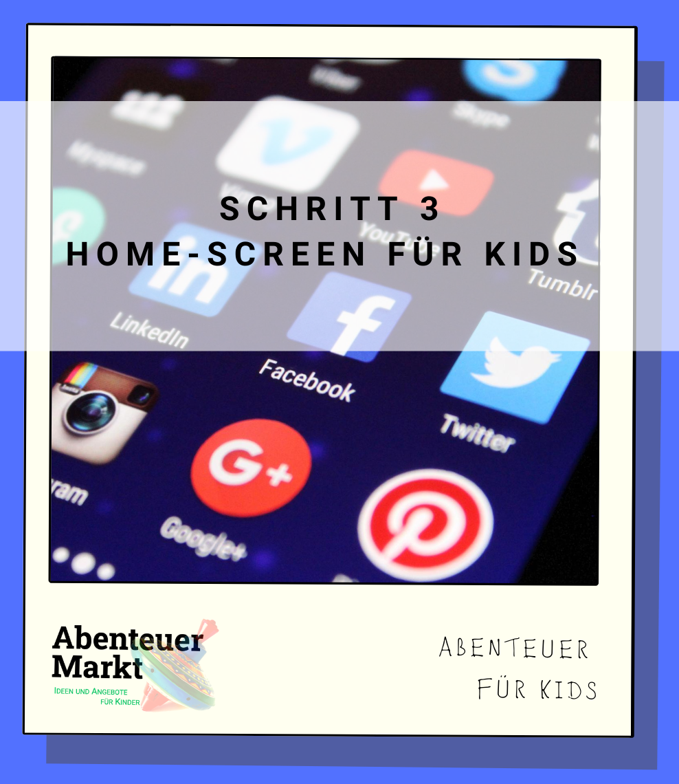 Bild zum Schritt 3 für die Kinder-Beschäftigung: 'Teil 3: Home-Screen einrichten'